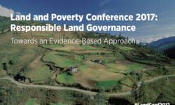 World Bank Conference on Land and Poverty 2017